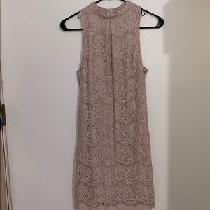 B1G1❤️Lace high neck dress